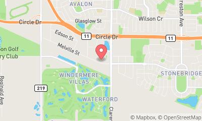 map, Acura Centre of Saskatoon