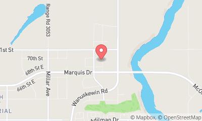 map, Canadian Energy Saskatoon