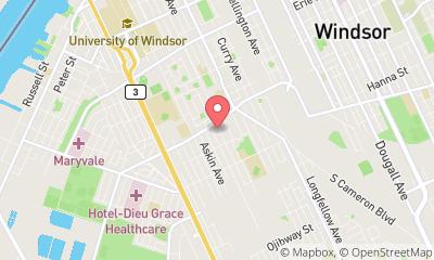 map, Sam's City Towing