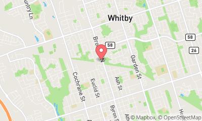 map, Tire Discount Whitby