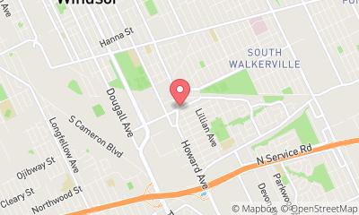 map, Romanycia's Tire & Auto Centre