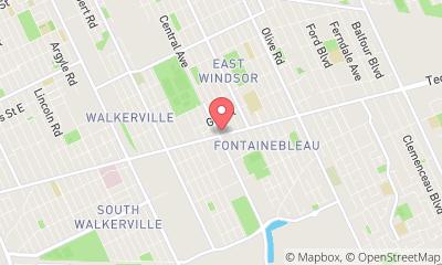 map, Kipping Tire & Automotive
