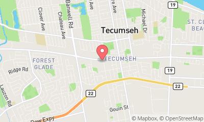 map, Tecumseh Tire