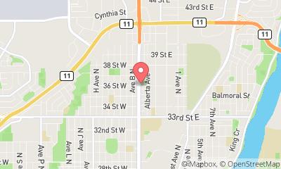 map, Lube Stop & Tire - Saskatoon, SK