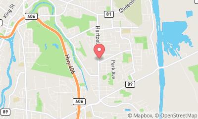 map, Q-Tires Plus Inc.