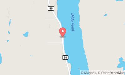 map, Russell's Ultramar & Service Station