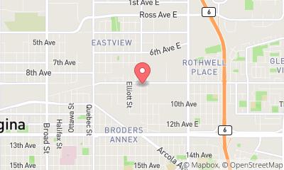 map, Ward Tirecraft Regina