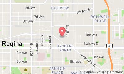 map, Mike's Auto Glass