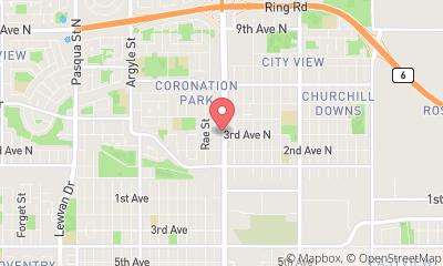 map, Lube Stop & Tire - Regina - Albert St, SK