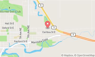 map, Busted Truck Service