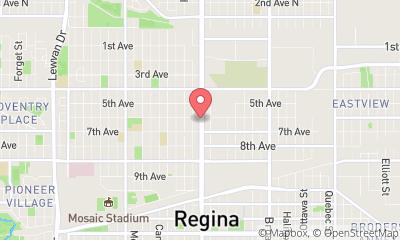 map, Smoke 'Em Performance & Repair - Auto Repair Regina