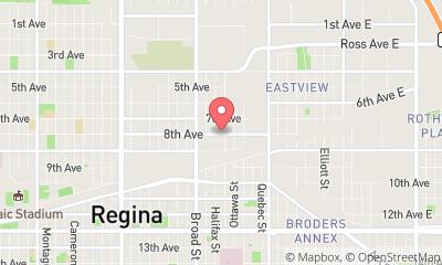 map, Morris Auto Repairs Regina
