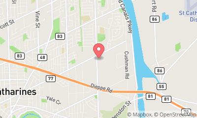 map, Two Guys Service Garage