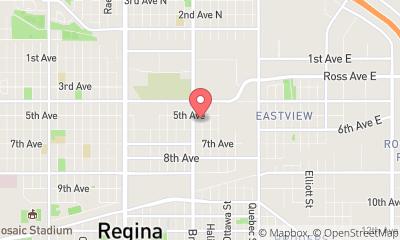 map, Regina Nissan