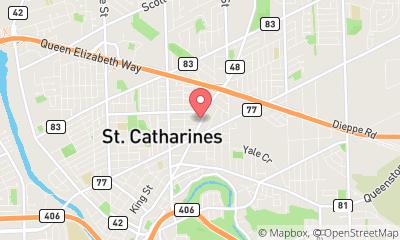 map, Walter Fast's Auto Service