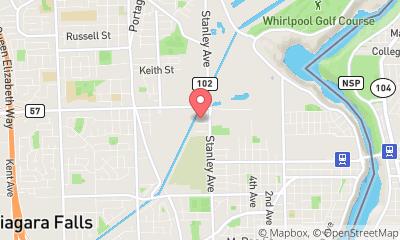 map, Niagara Battery & Tire