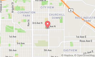 map, Hyundai of Regina