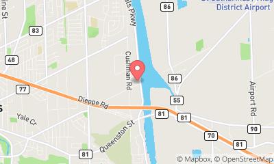 map, U-Haul Neighborhood Dealer