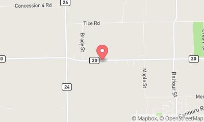 map, U-Haul Neighborhood Dealer