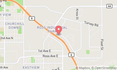 map, Tractorland Kubota - Regina