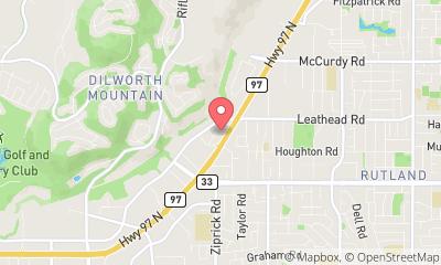 map, RightRide Kelowna