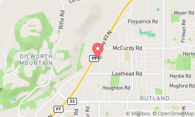 map, Lexus of Kelowna