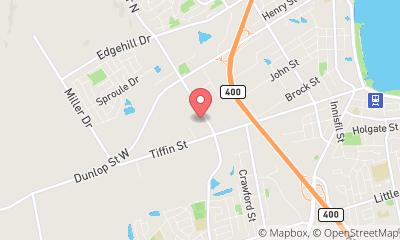 map, Patterson's Service Centre