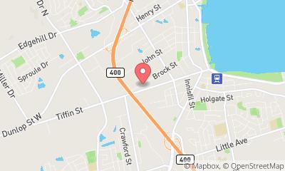 map, Woodward Service Centre