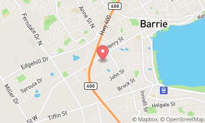 map, Gunn's Auto Service Ltd