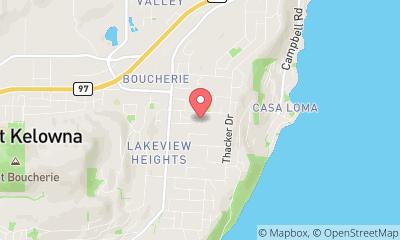 map, Kelowna Towing
