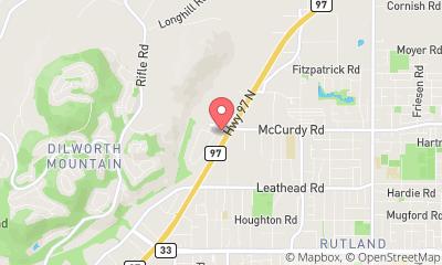 map, Gasoline Alley Harley-Davidson of Kelowna