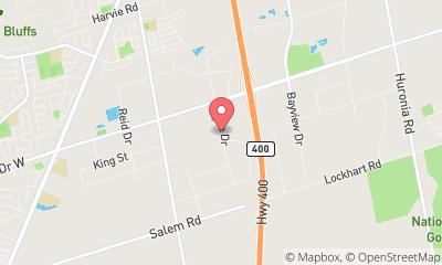 map, Active Green+Ross Tire & Automotive Centre