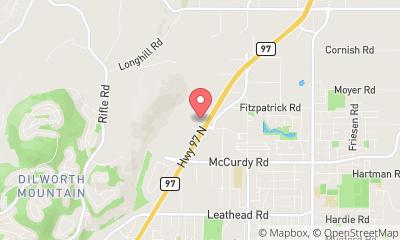 map, Kelowna Marina