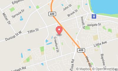 map, Auto Tech Solutions Tirecraft Barrie