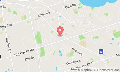 map, Pro-Tech Tirecraft Barrie