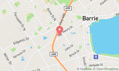 map, Car Connection Toronto (Barrie)