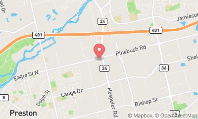 map, Mr. Lube + Tires