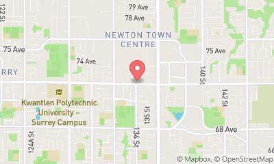 map, Thrifty Car Rental