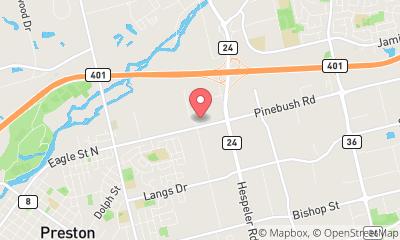 map, Valvoline Express Care