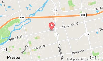 map, Meineke Car Care Centre