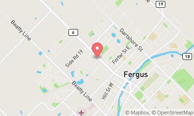 map, Take 5 Oil Change