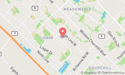 map, Mississauga Car Rental