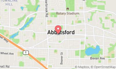 map, Butchs Brake & Muffler Ltd