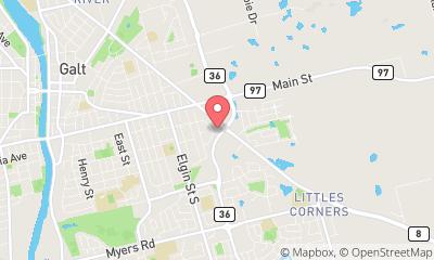 map, Baker Heavy Towing Inc