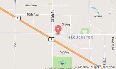 map, Midway Tirecraft Langley