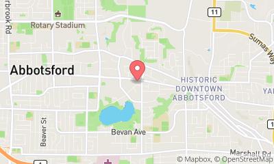 map, Emergency Abbotsford Towing & Storage