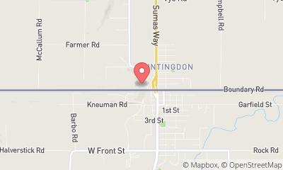 map, Jack's Towing