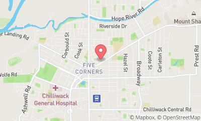 map, Chilliwack Towing