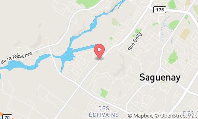 map, Saguenay Mécanique G2