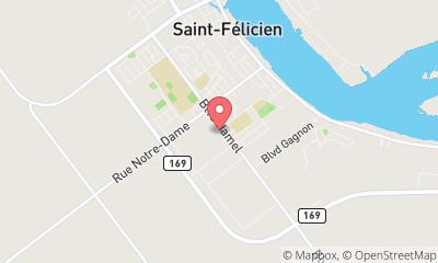 map, St-Felicien Diesel